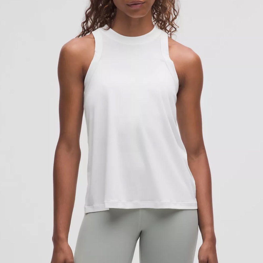 NWT Lululemon Jersey Training Tank Top 6 Primer White